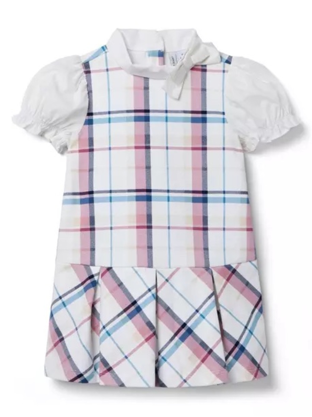 Janie and Jack ~ Plaid Jacquard Dropwaist
Dress / Sze 7